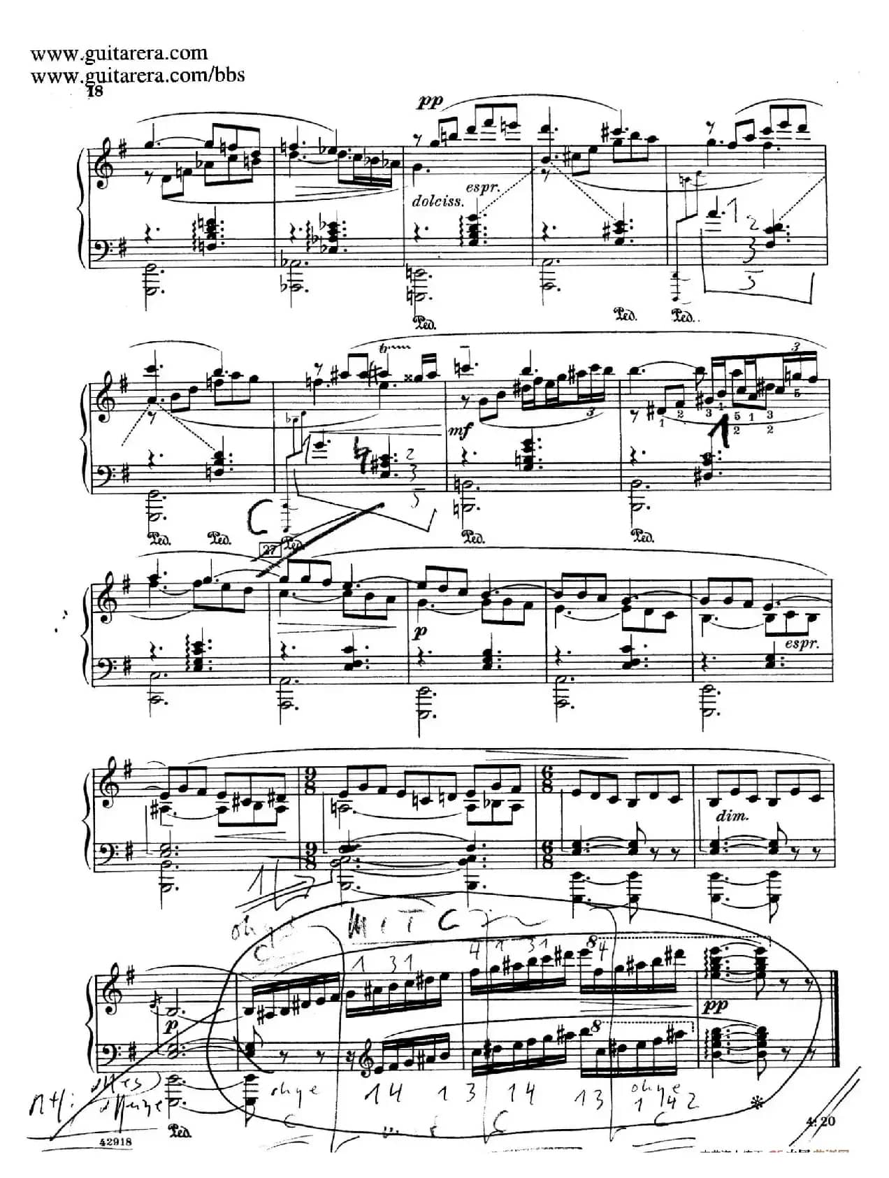 Souvenirs Op.28（纪念曲3. 双人芭蕾舞）