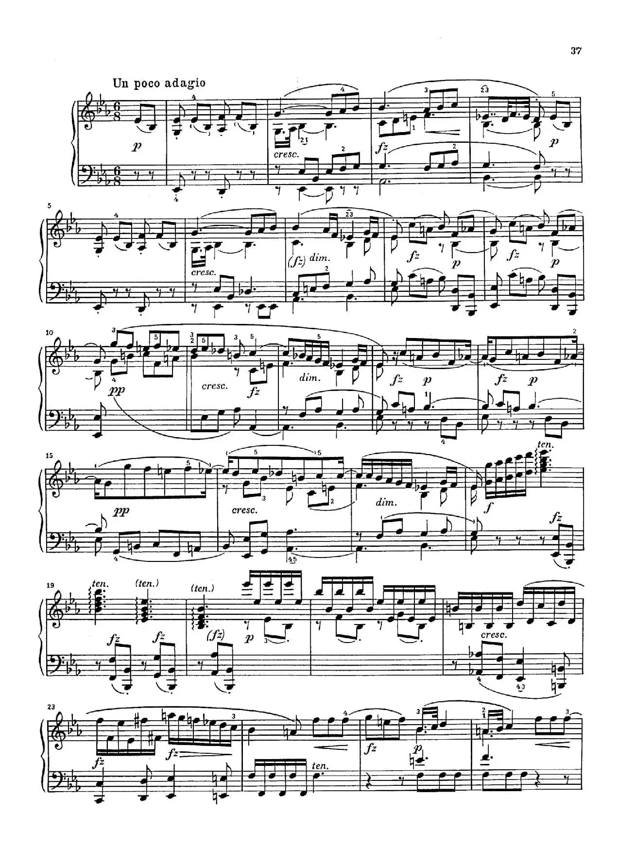 Sonata in g Minor Op.34-2（g小调钢琴奏鸣曲）