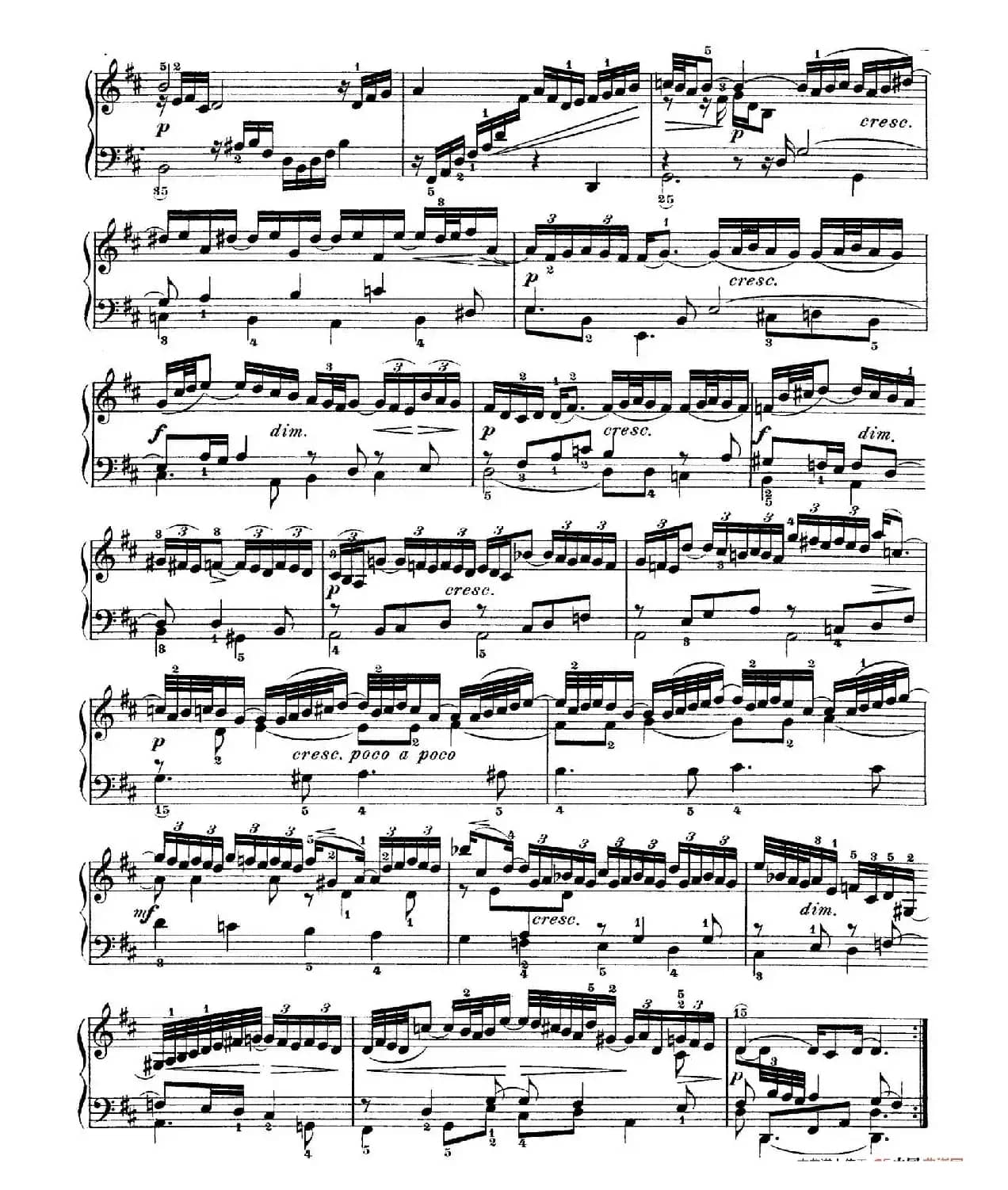 Six Partitas BWV 825-830（6首帕蒂塔·4）