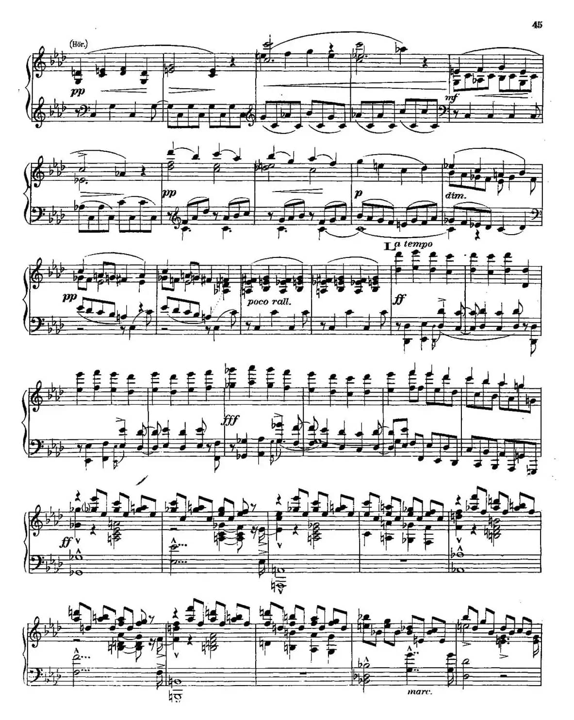 Symphony No.3 in d Minor - Solo Piano（d小调第三交响曲·钢琴独奏版·Ⅳ）