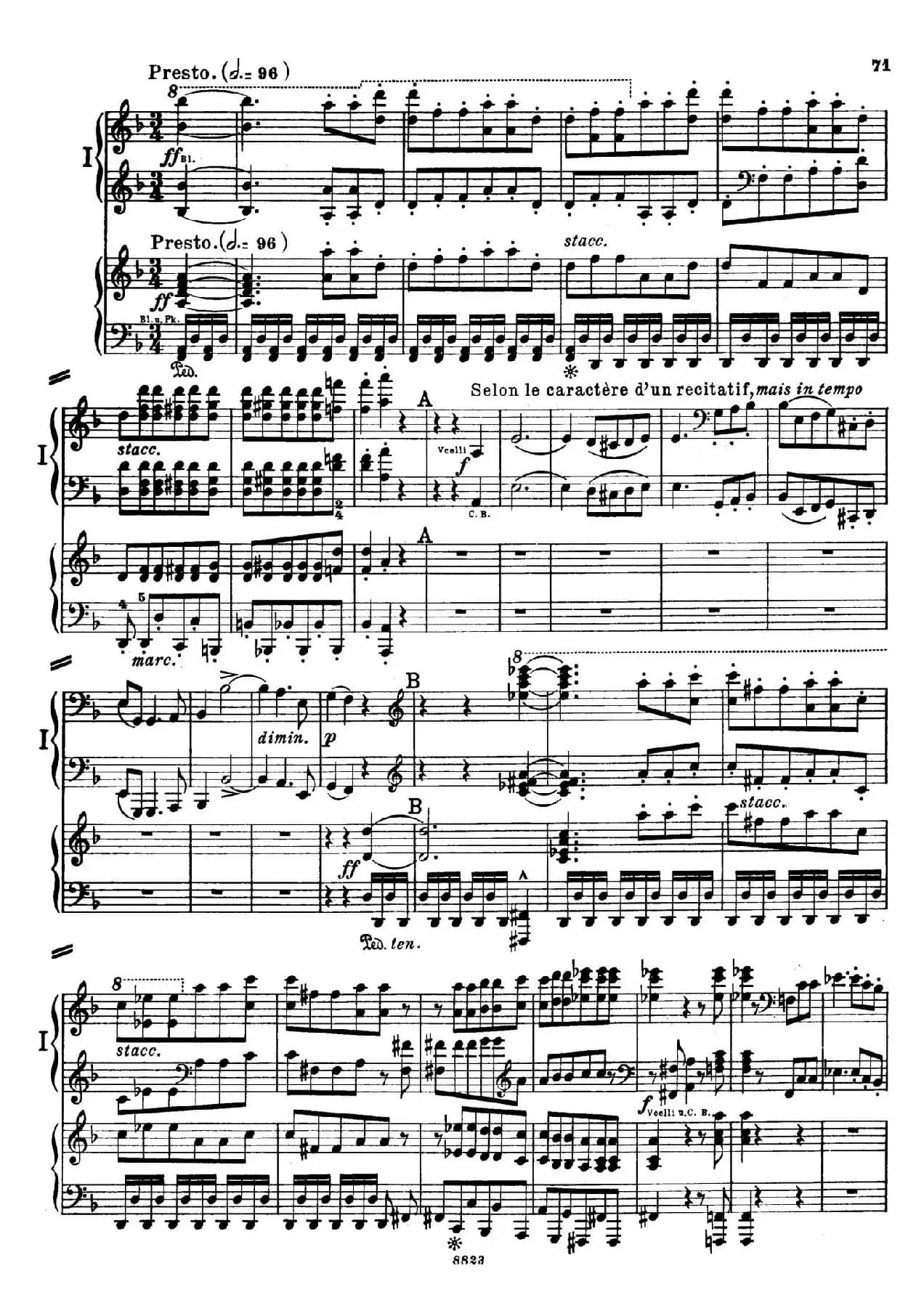 d小调第九交响曲 Op.125(双钢琴P63——72)