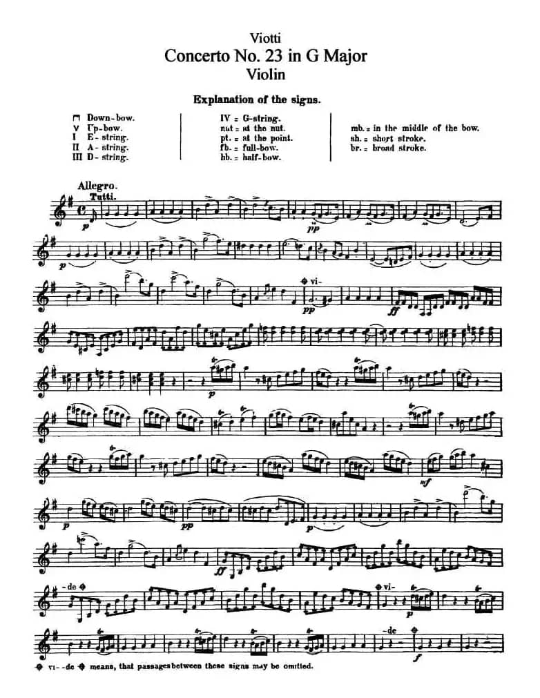 Concerto No.23 in G Major