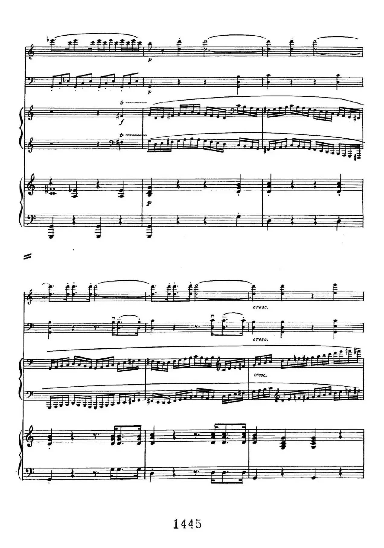 Triple Concerto in C Major Op.56(C大调三重协奏曲·双钢琴·Ⅰ)