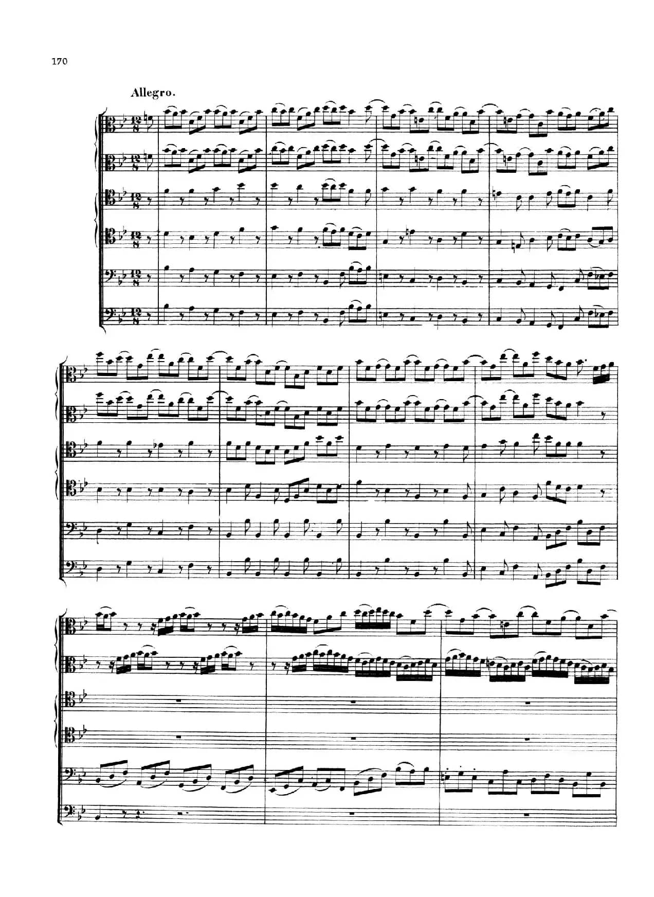 Brandenburg Concerto No.6 in B-flat Major（勃兰登堡协奏曲第六号）