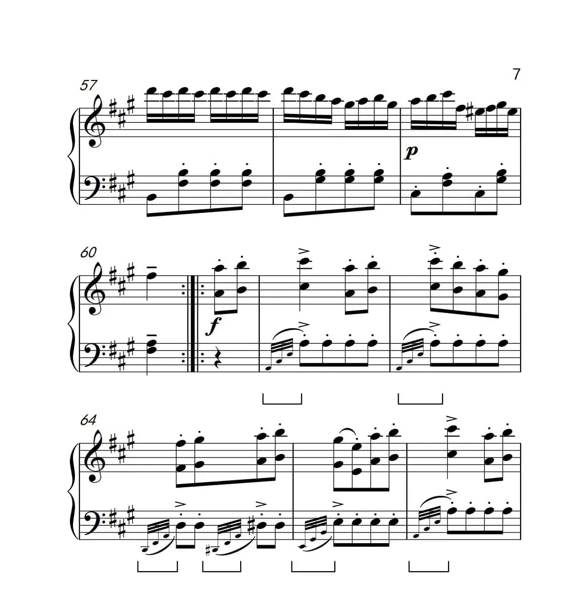 A大调钢琴奏鸣曲（土耳其风格的回旋曲）