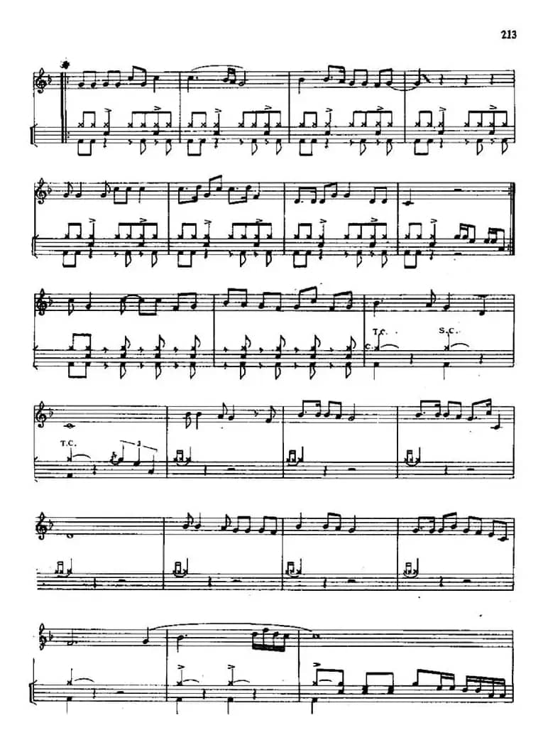 黄土高坡（爵士鼓谱）