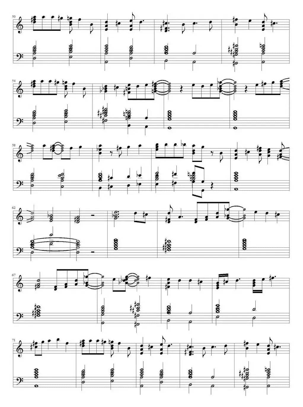 Thank you for the music