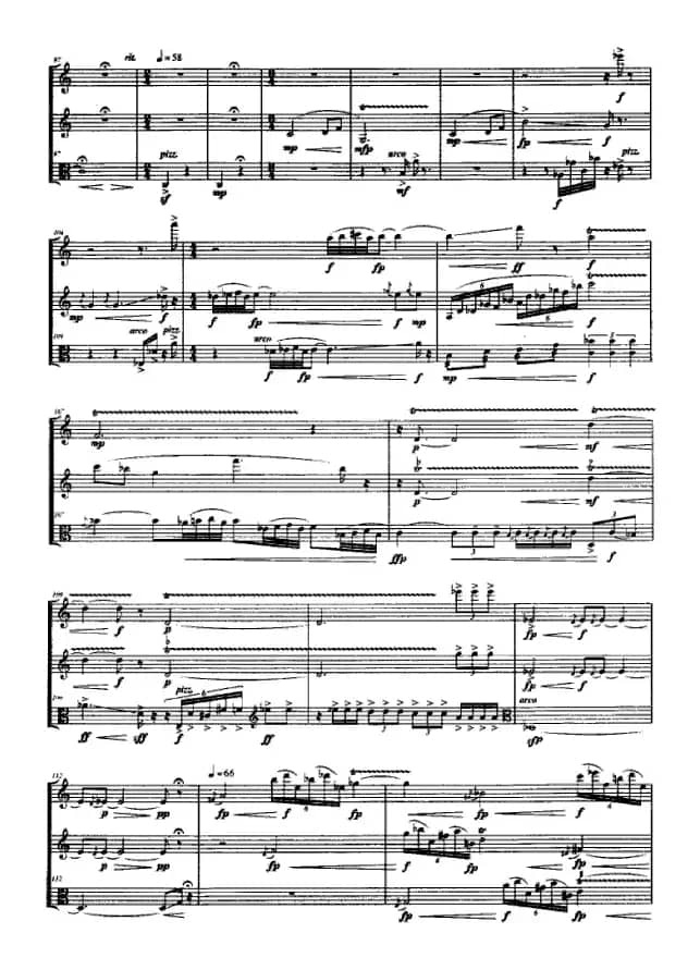 合（长笛+单簧管+中提琴）