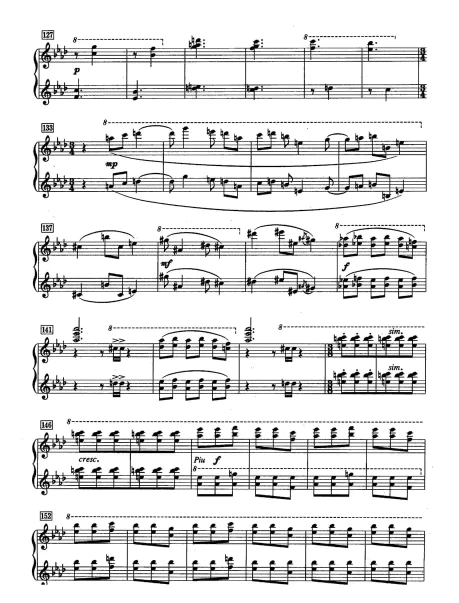 城市舞曲（四手联弹）