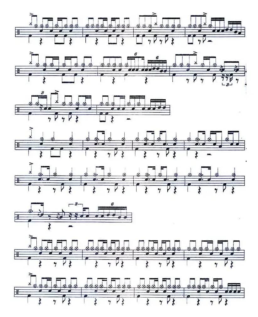 爵士鼓谱：相信