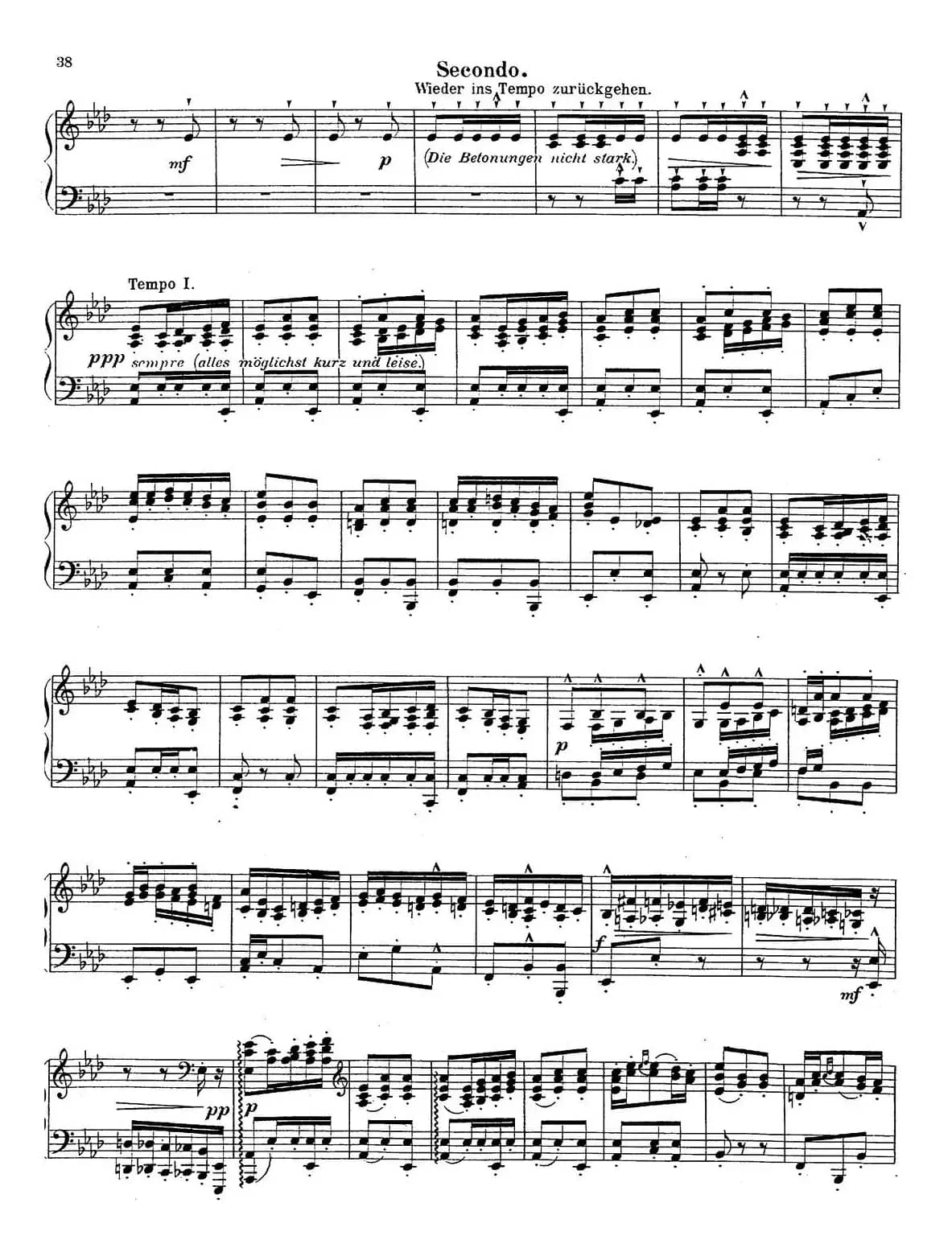 c小调第二交响曲“复活”（Ⅱ）（改编四手联弹版）