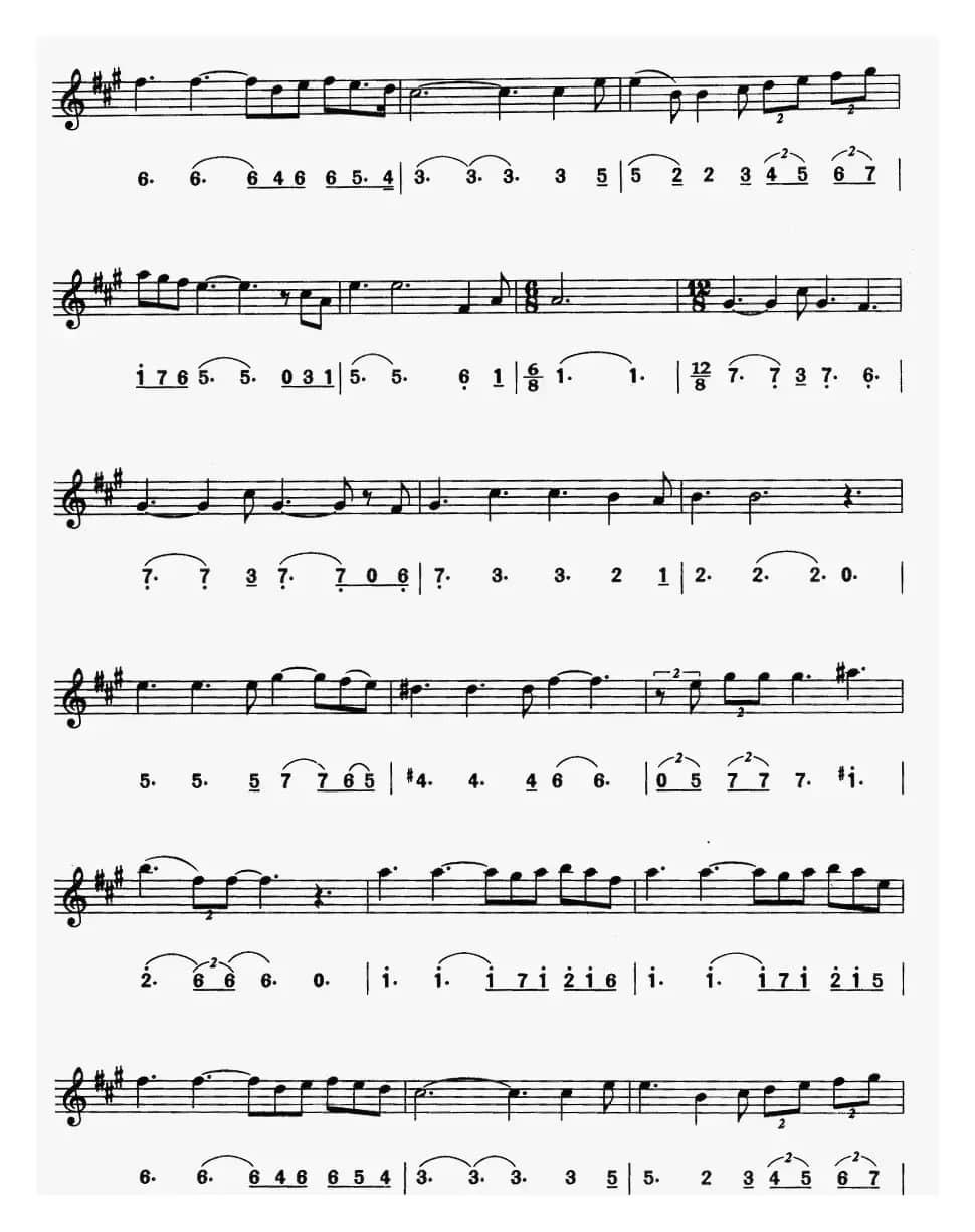 记忆（音乐剧《猫》插曲）（线简谱对照版）