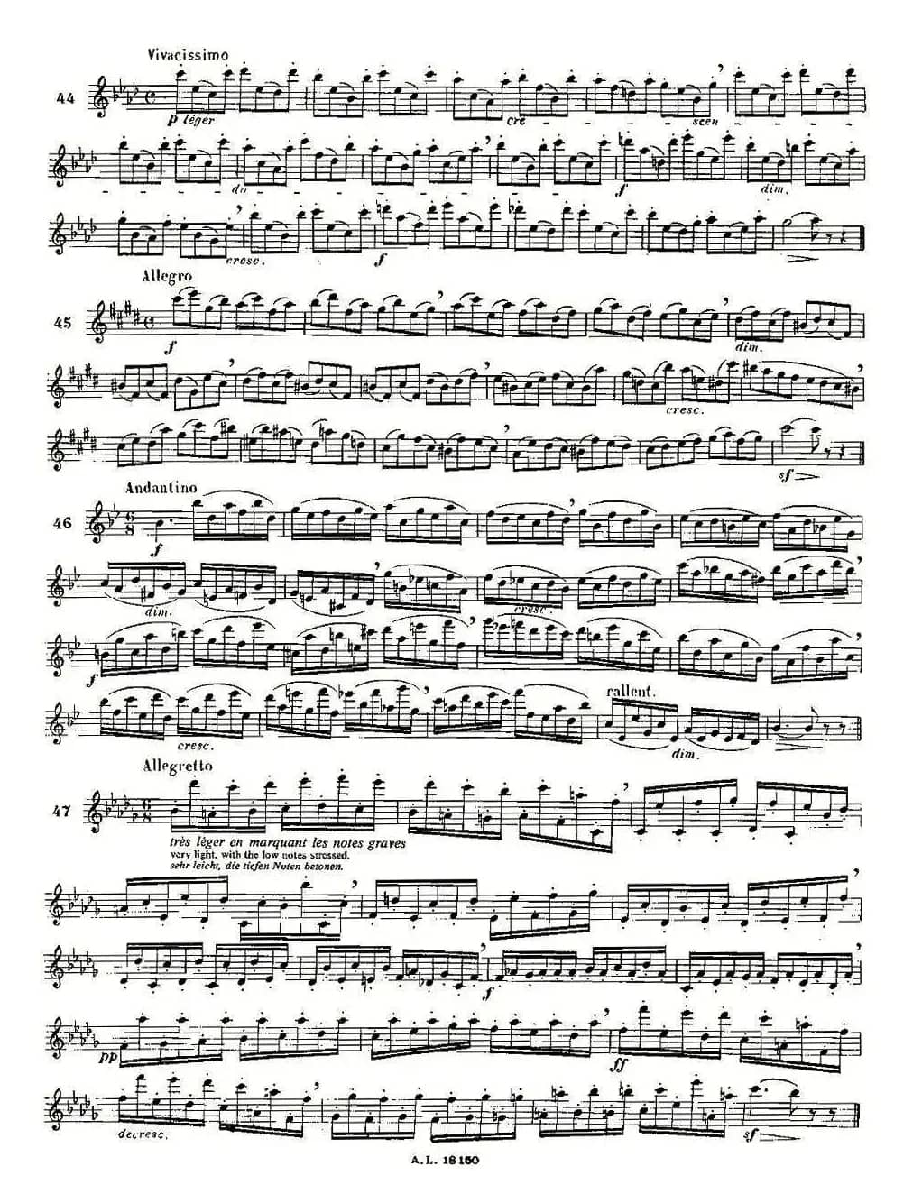 moyse - 100首练习曲之41—49