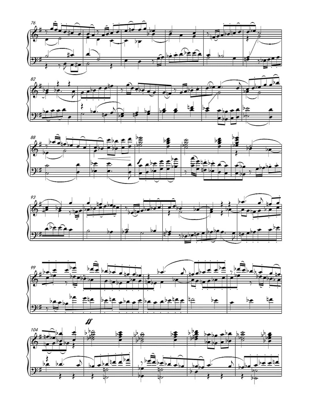 赋格（王华作曲版）