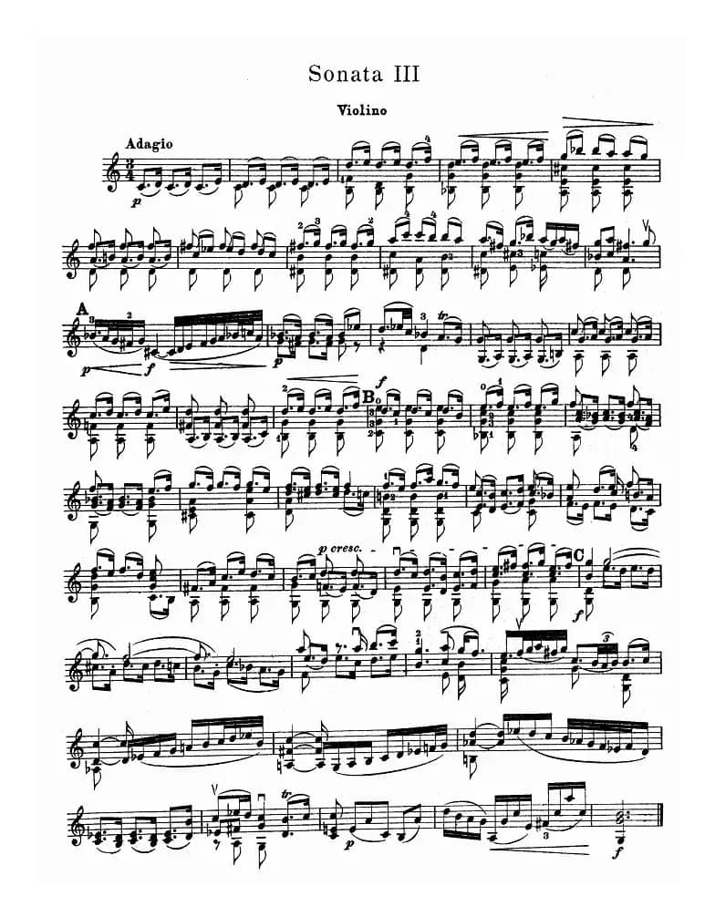 巴赫小提琴协奏曲（三）