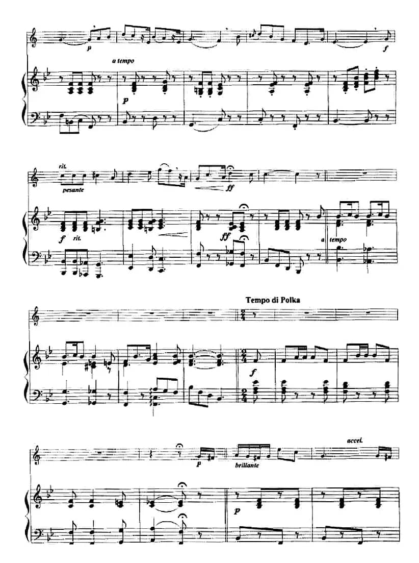 山楂树（小号+钢琴伴奏）