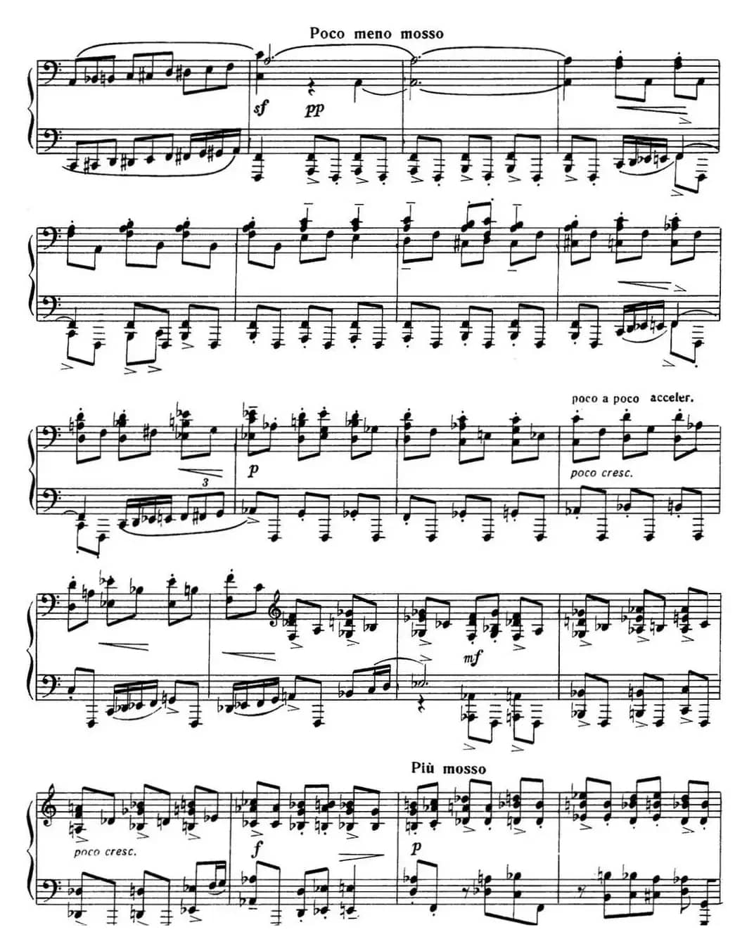 拉赫玛尼诺夫 音画练习曲14或15 Etudes tableaux Op.39 No.6