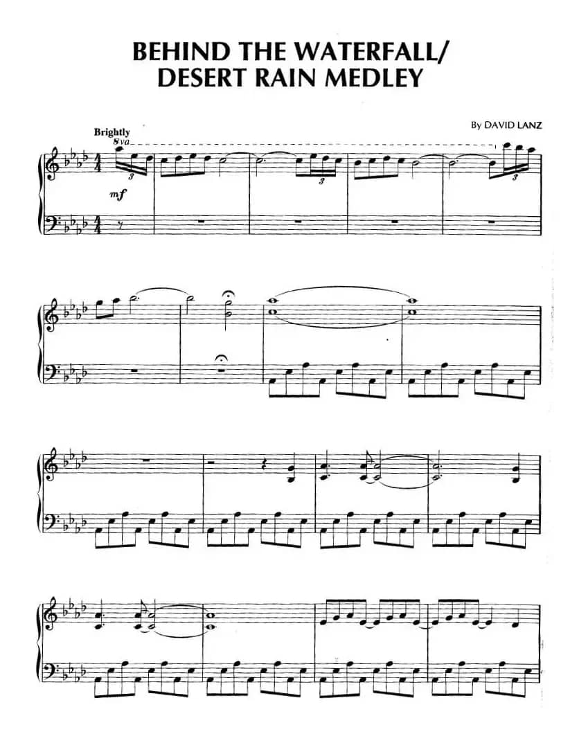 Behind The Waterfall/Desert Rain Medley