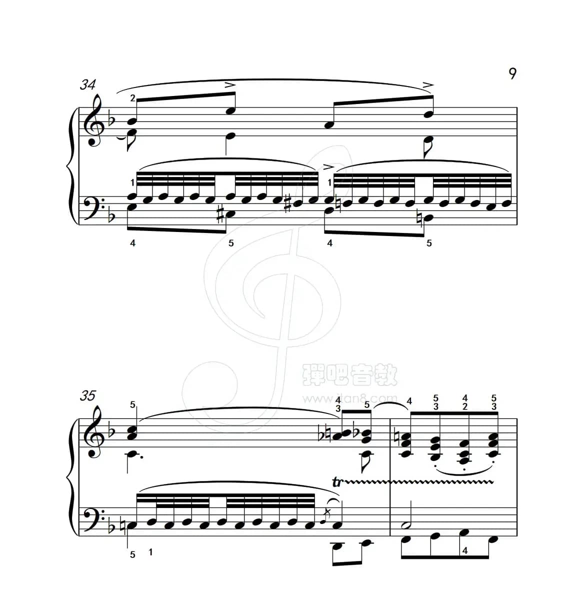 练习曲 14（克拉莫钢琴练习曲60首）