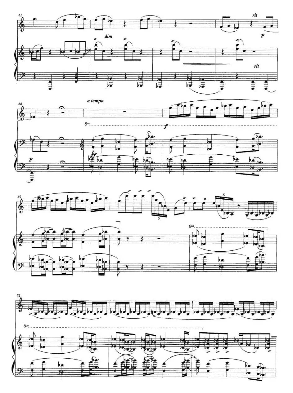 回旋曲（罗毅作曲版、单簧管+钢琴）