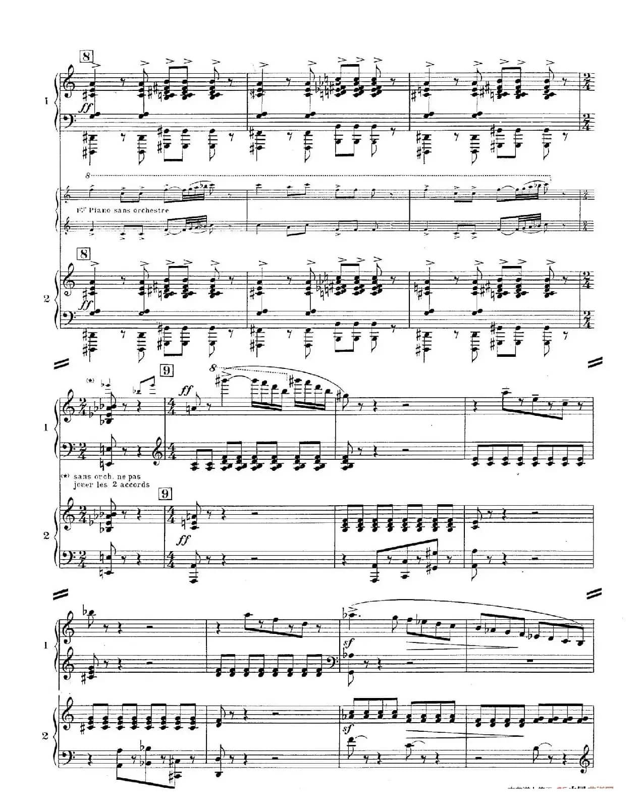 Concerto for 2 Pianos in d Minor（d小调双钢琴协奏曲· 第一乐章）