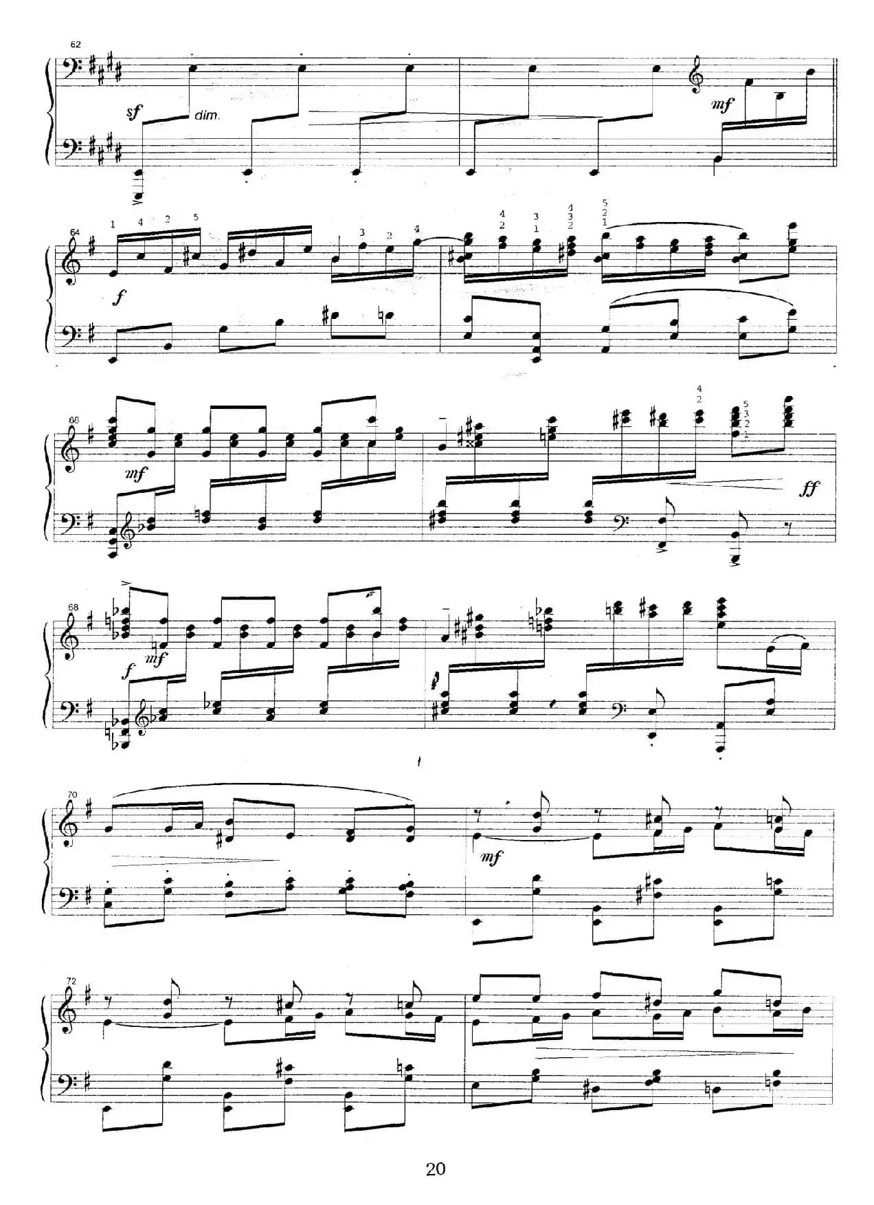 Carmen Variations 12 Pieces（12首卡门主题变奏曲·9）