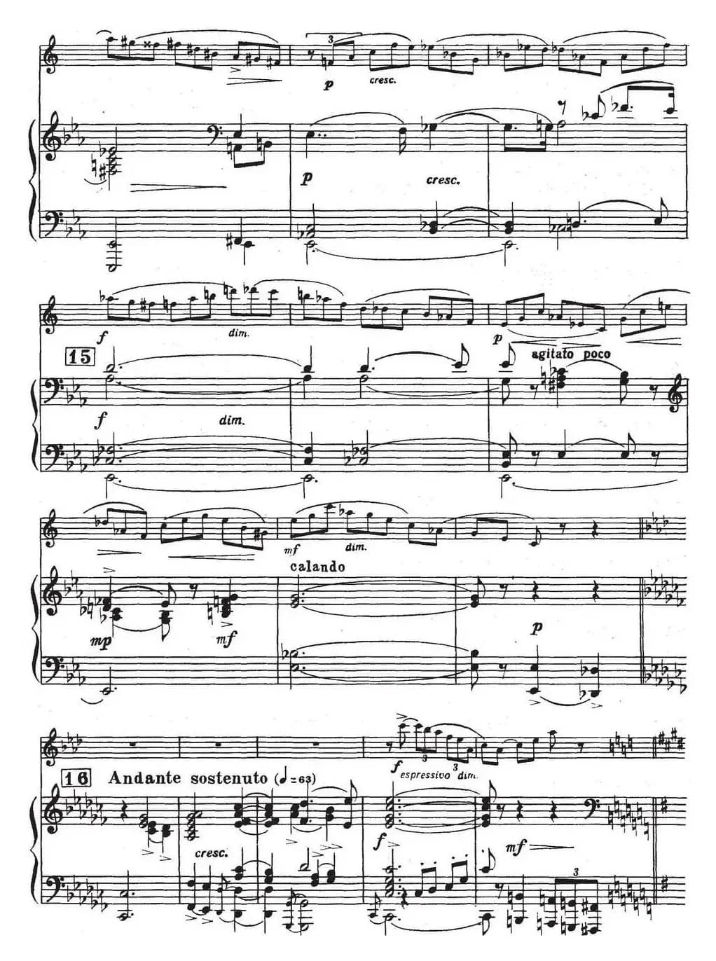 Glazunov Op.109（格拉组诺夫协奏曲Op.109）（萨克斯+钢琴伴奏）