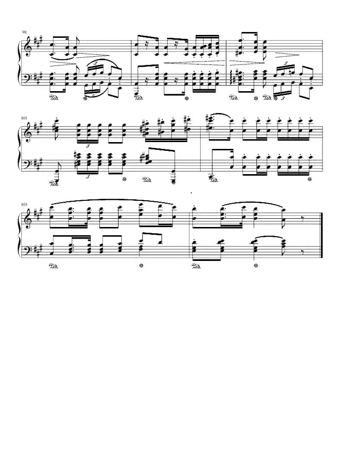 波兰军队舞曲-Op.40 No.1