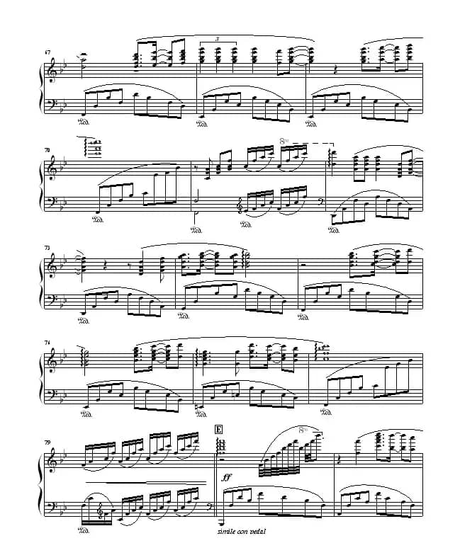 听海（涂惠源作曲、理查钮记谱）