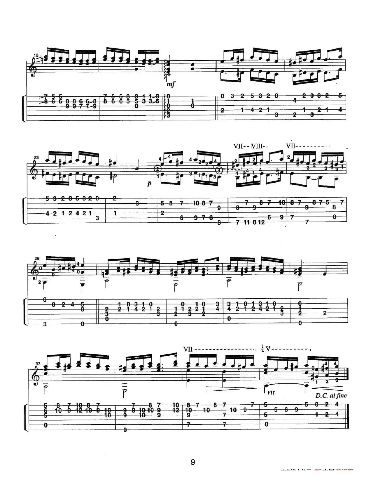 古典吉他：From the Dance（Hungarian Dance No.11）