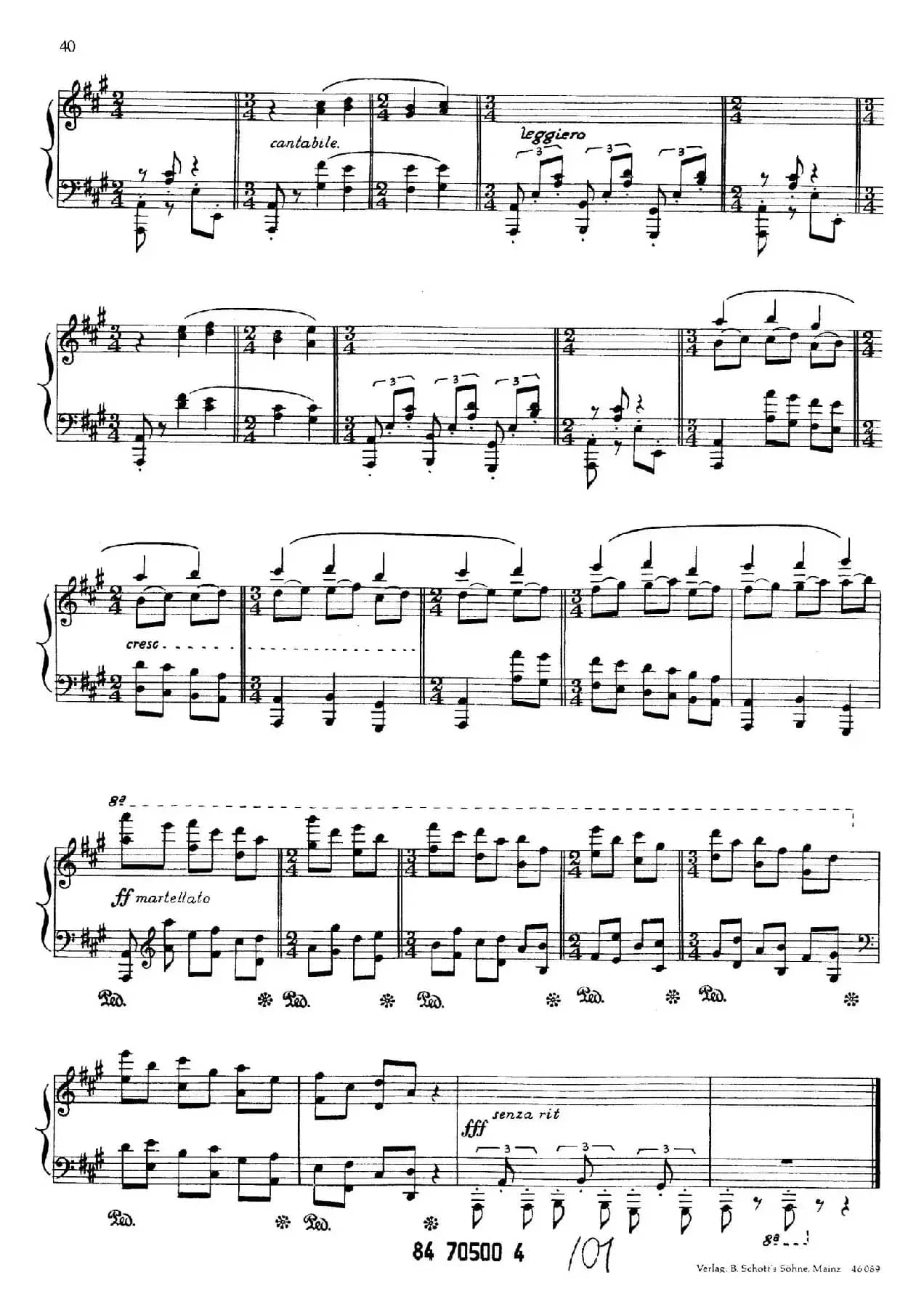 5首卡斯蒂利亚奏鸣曲（Ⅴ Sonata en La）