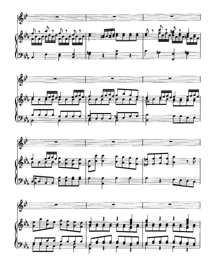 快板（圆号+钢琴伴奏）