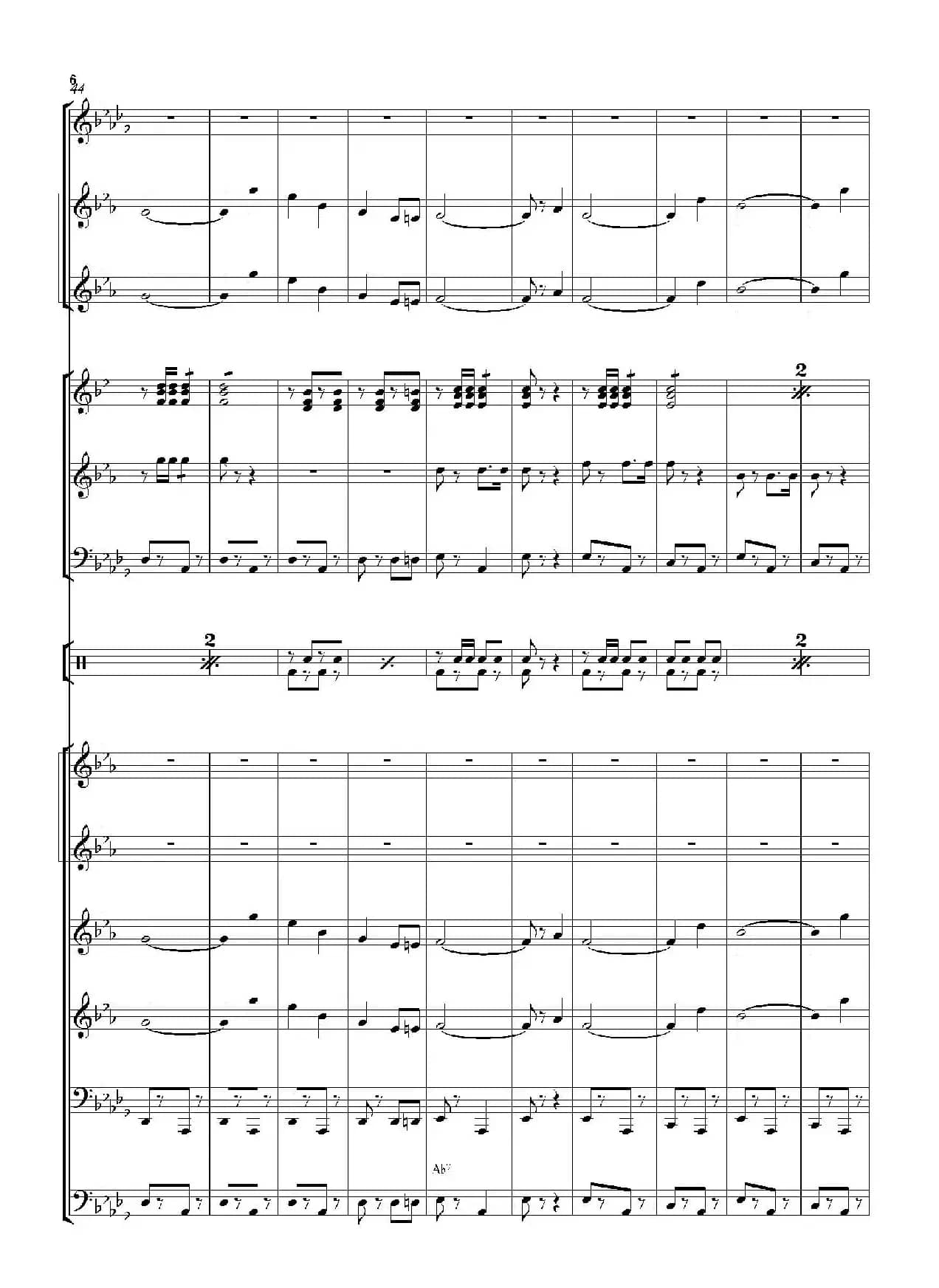 marche-834（总谱）