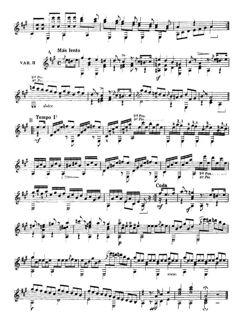 西班牙吉他独奏曲：五十首渐进练习曲