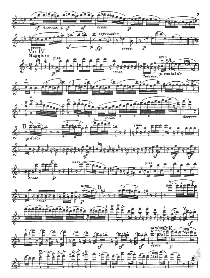 献给好友鲁道尔夫·克鲁采：奏鸣曲（A大调）