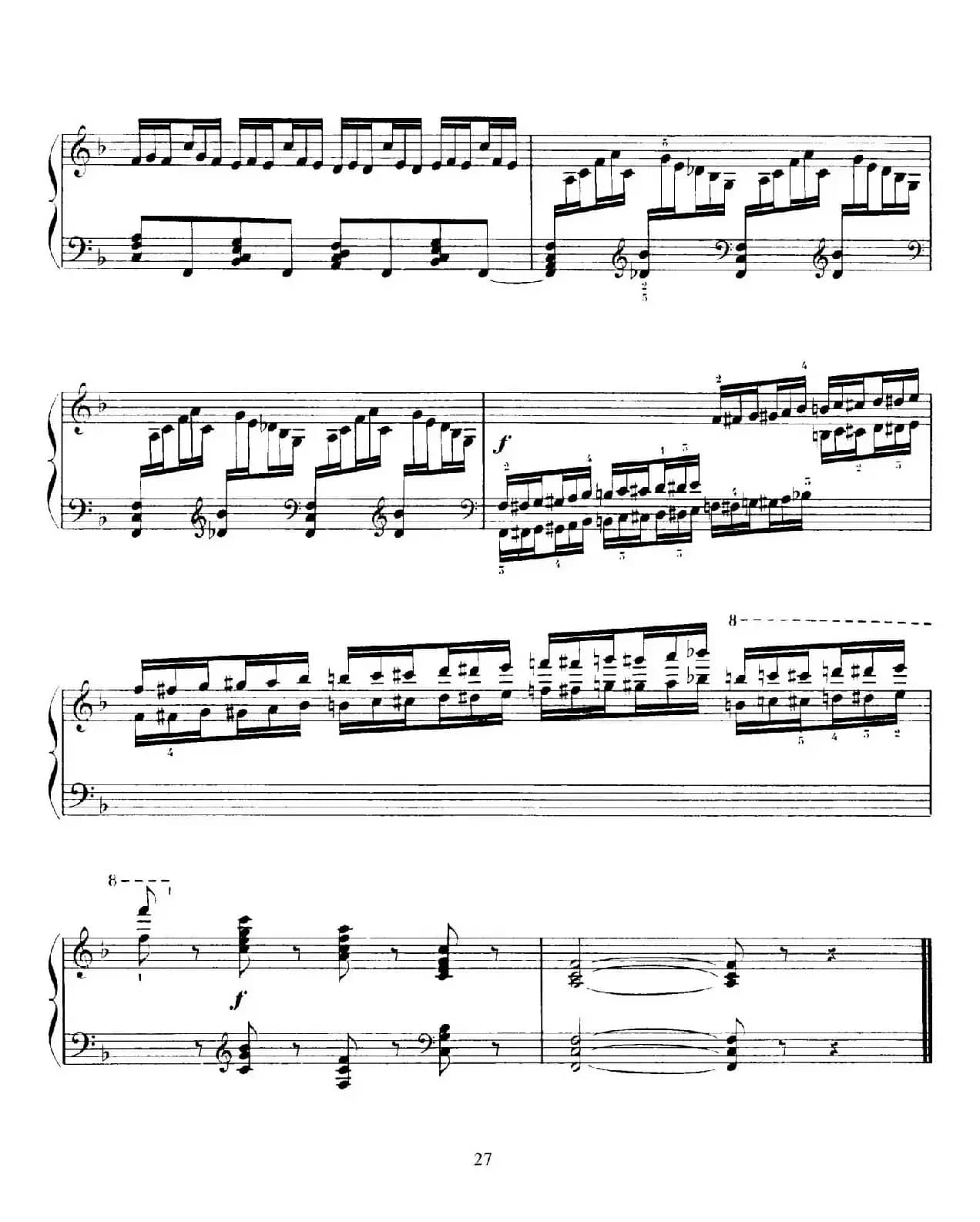15 Etudes de Vortuosite Op.72(15首辉煌练习曲·6)