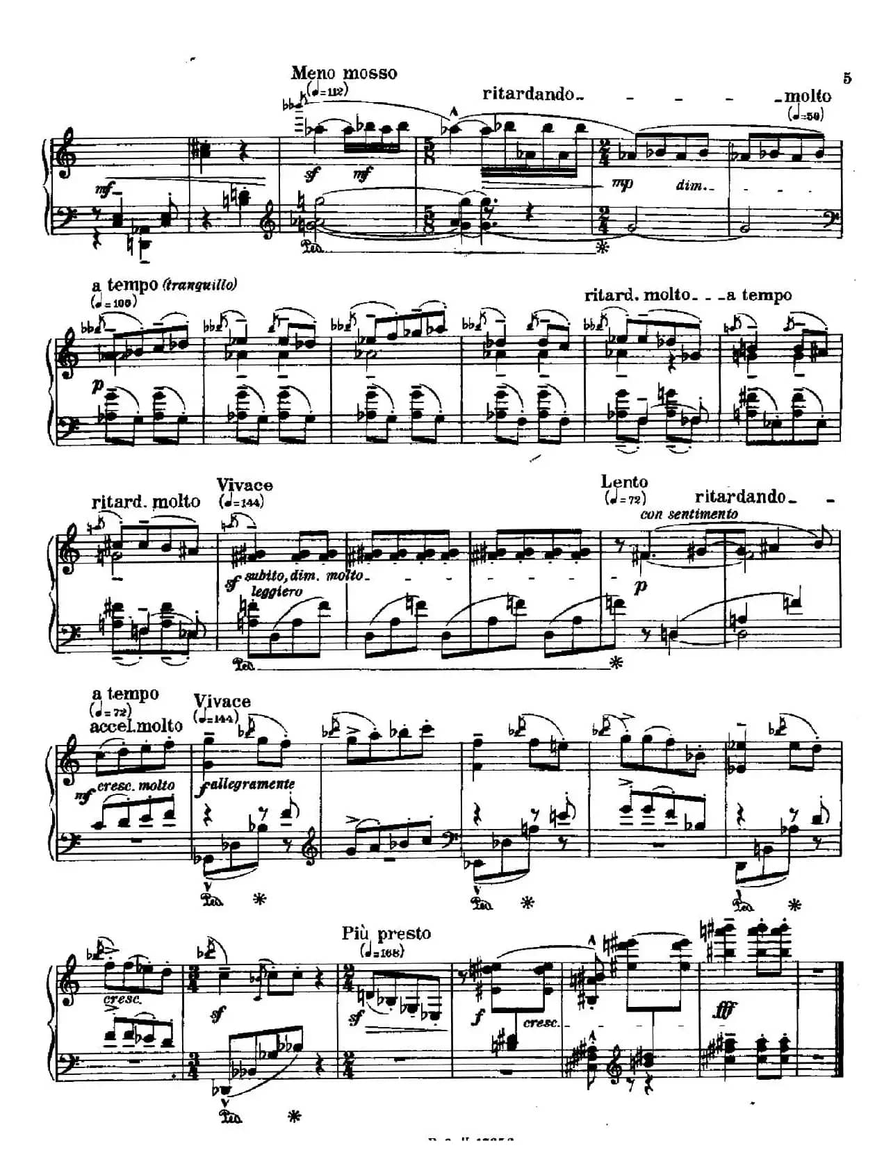 8 Improvisations Op.20（8首匈牙利民歌即兴曲·Ⅱ）