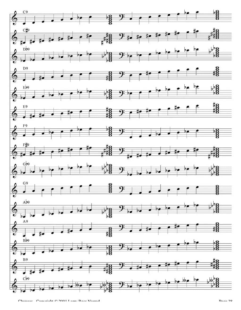 Changes（爵士乐和弦教材）（P21-40）
