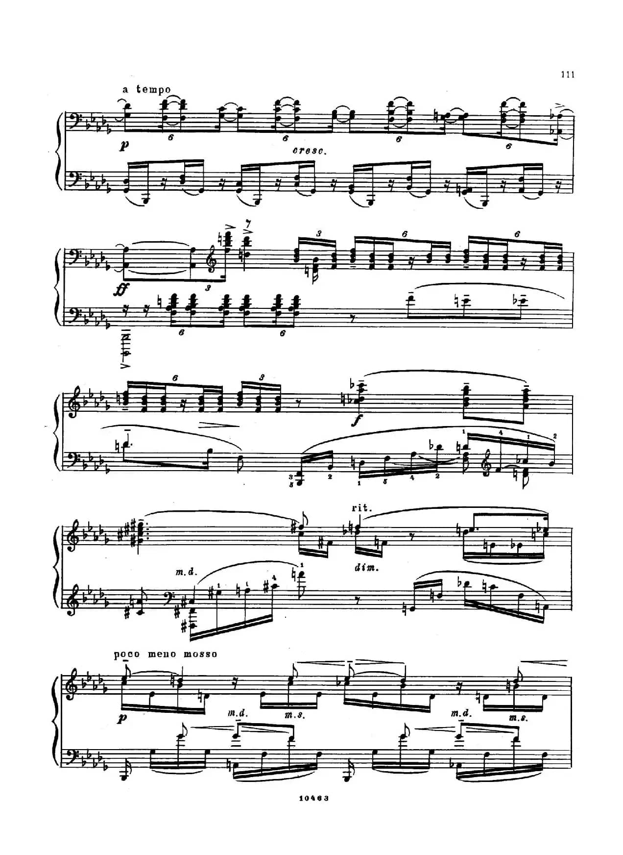 降b小调第二钢琴奏鸣曲（Op.36  No.2）