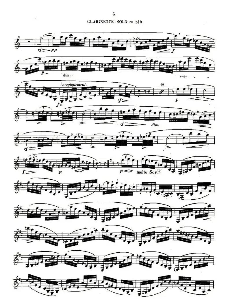 Klose Souvenir a Romero（单簧管）