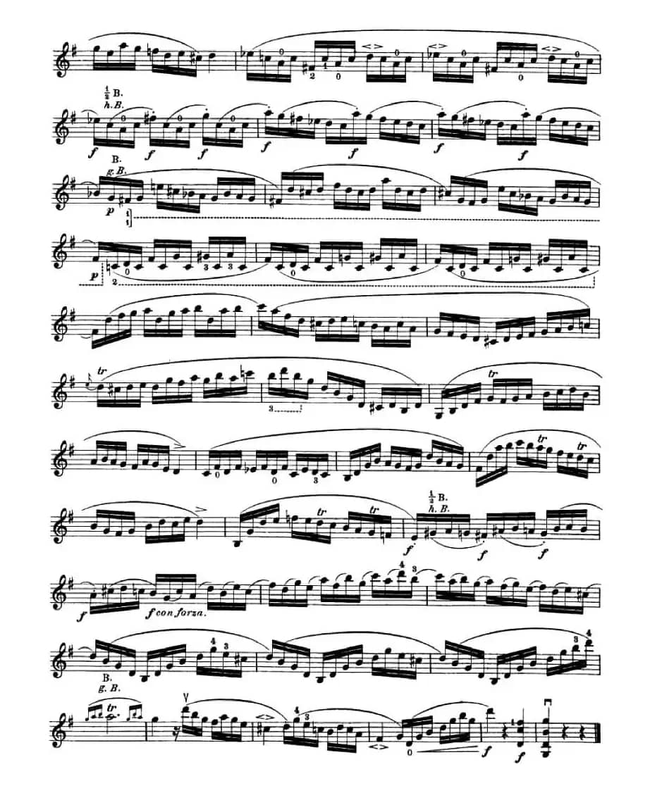 24首小提琴练习曲之3 