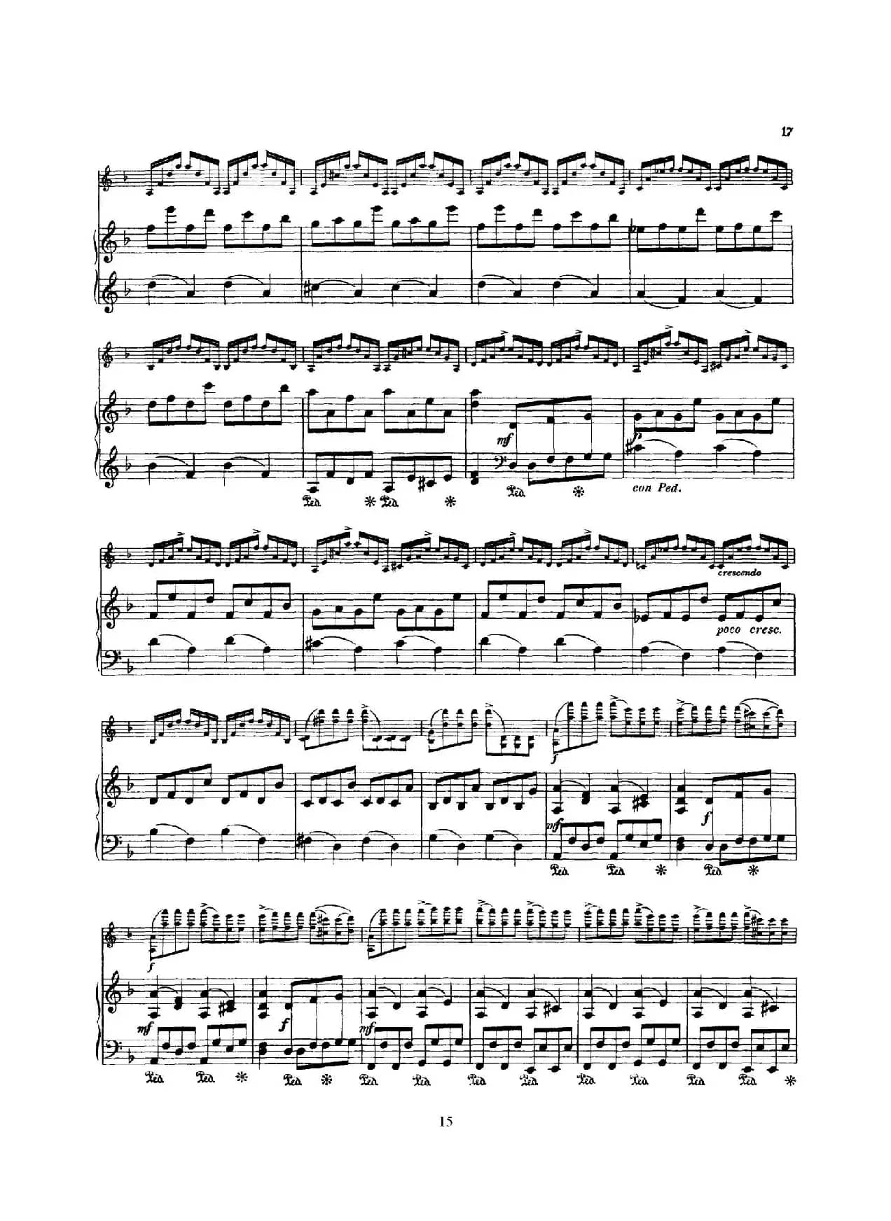 Concerto in D Minor Op.47（小提琴+钢琴伴奏）
