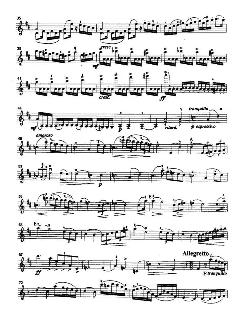 第一协奏曲第一乐章