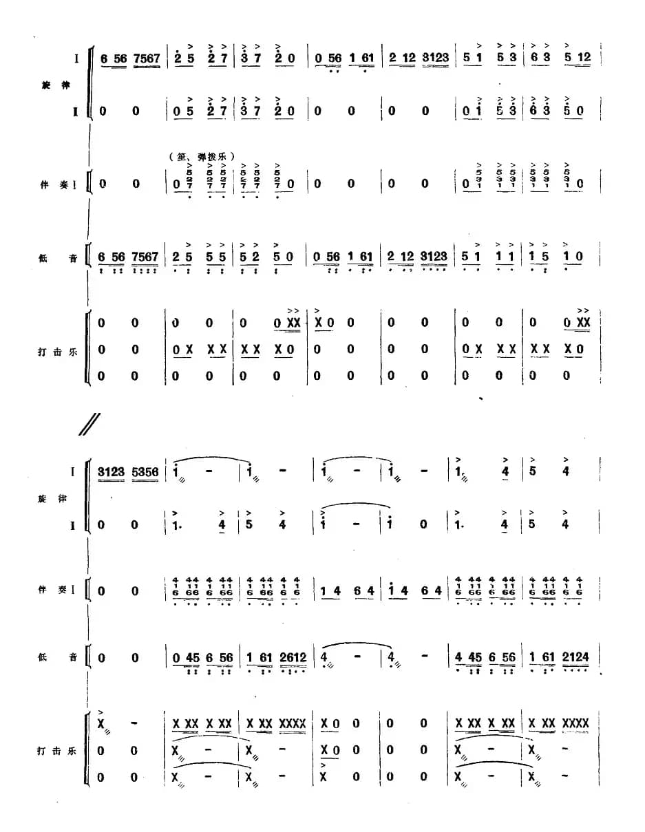 四、虎子引路伏击敌人（民族管弦乐《小八路》套曲）
