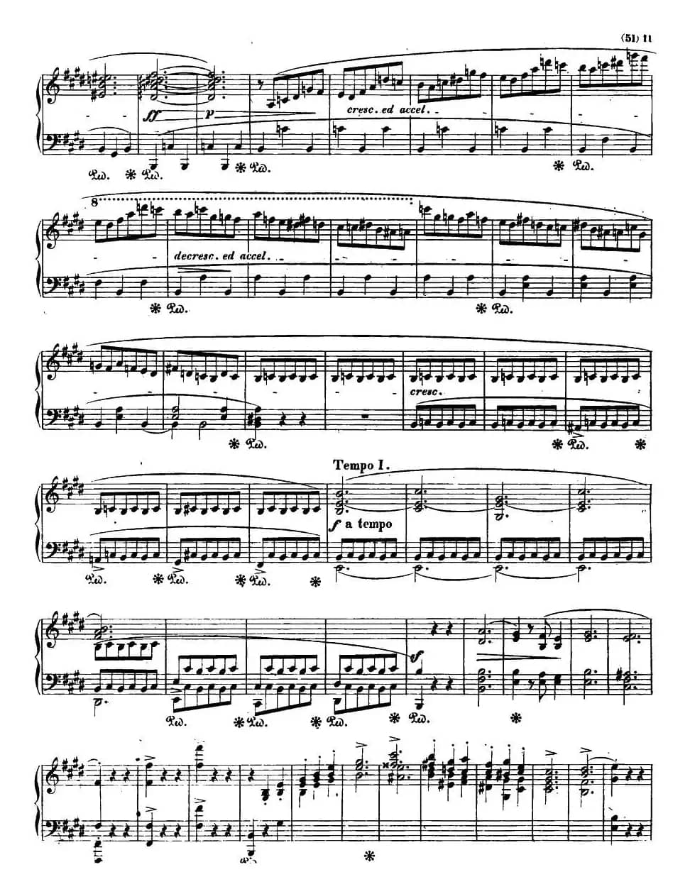 E大调钢琴谐谑曲Op.54(第四号)