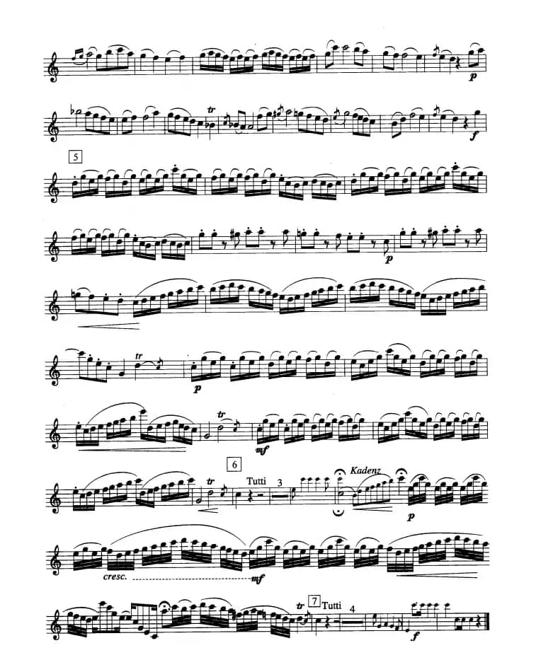 单簧管考级教材·第四级