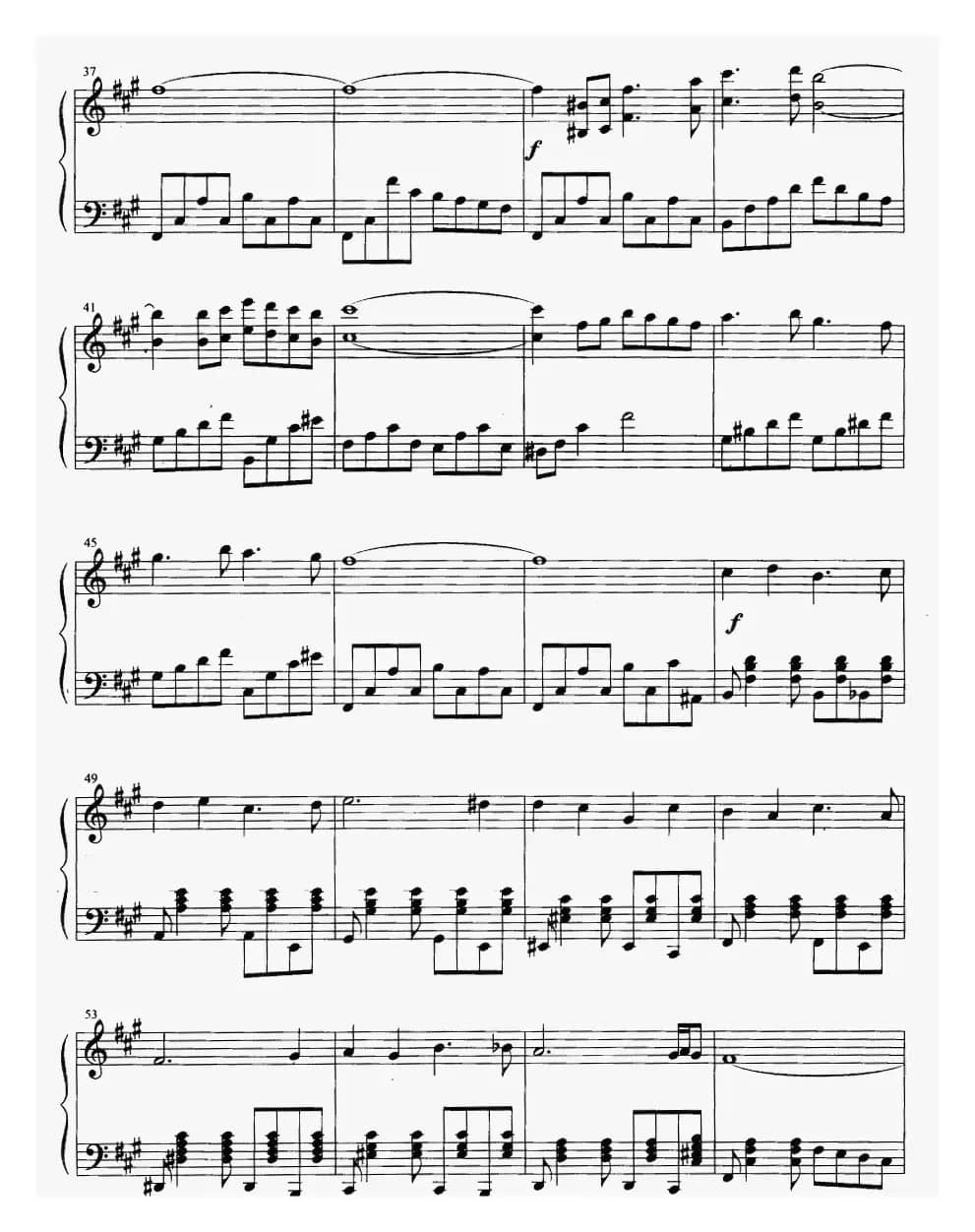 失落的爱（美国电影《太阳花》主题曲）