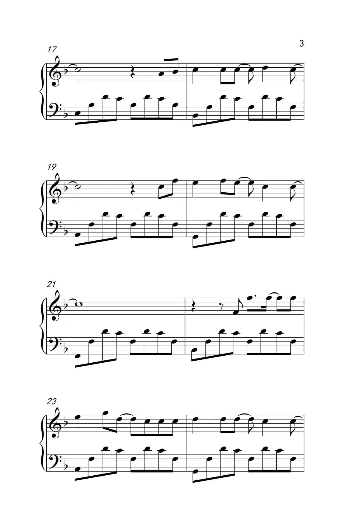 脚踏板（《弹吧音教》制谱版）