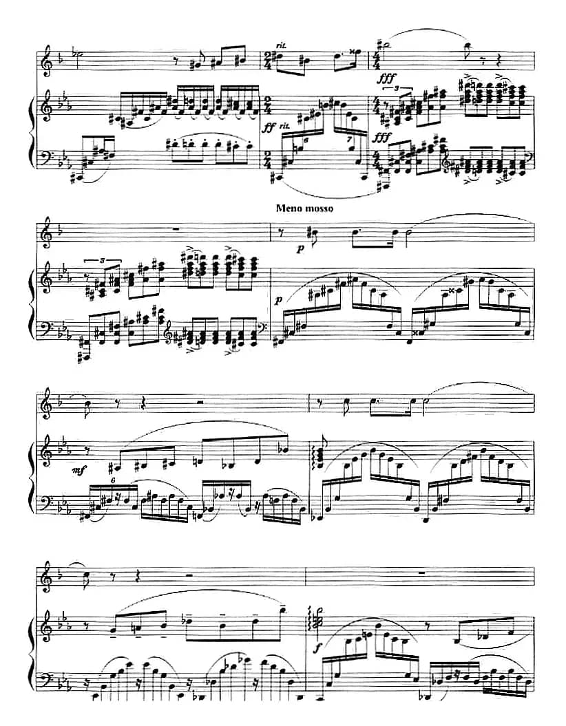 春潮（小号+钢琴伴奏）