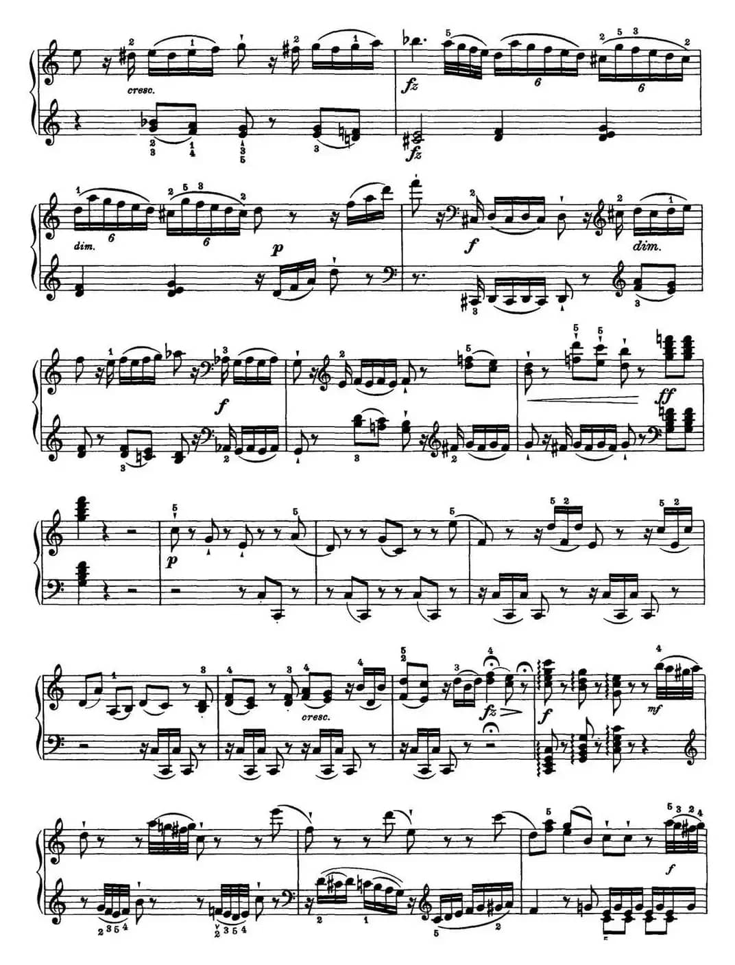 海顿 钢琴奏鸣曲 Hob XVI 50 in C major